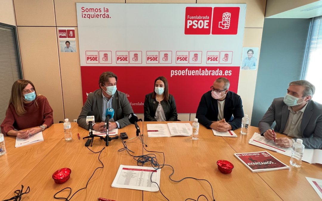Mónica Sebastián, primera secretaria general del PSOE de Fuenlabrada